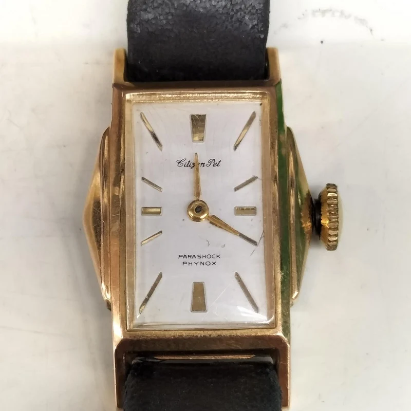 [SCHROTT] CITIZEN Square Handaufzug 6738 Stillstand