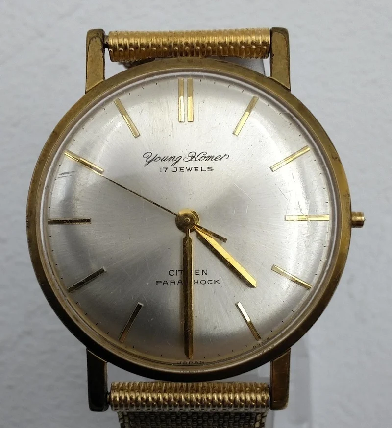 [SCHROTT] CITIZEN Handaufzug Young Homer