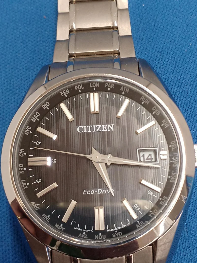 CITIZEN Funkgesteuerte Solar-Armbanduhr H145-A5K0G01 H145-A5K0G01