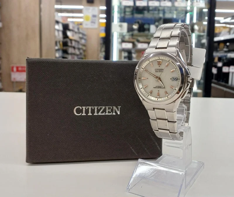 CITIZEN ECO-DRIVE ATTESA Funkgesteuerte Uhr ATD53-2843