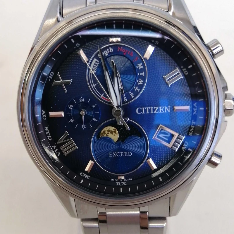 CITIZEN EXCEED ECO-DRIVE BY1020-61L