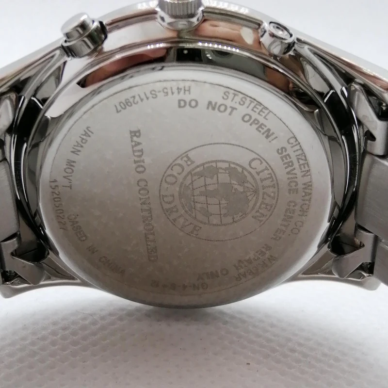 CITIZEN Funkgesteuerte Solar-Armbanduhr H415-S112907