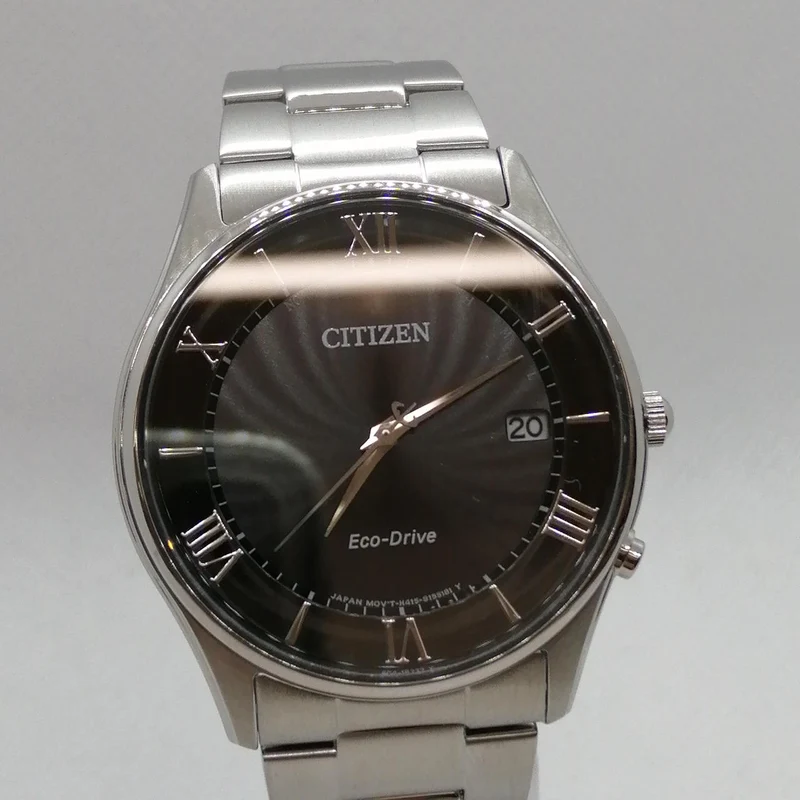 CITIZEN Funkgesteuerte Solar-Armbanduhr H415-S112907