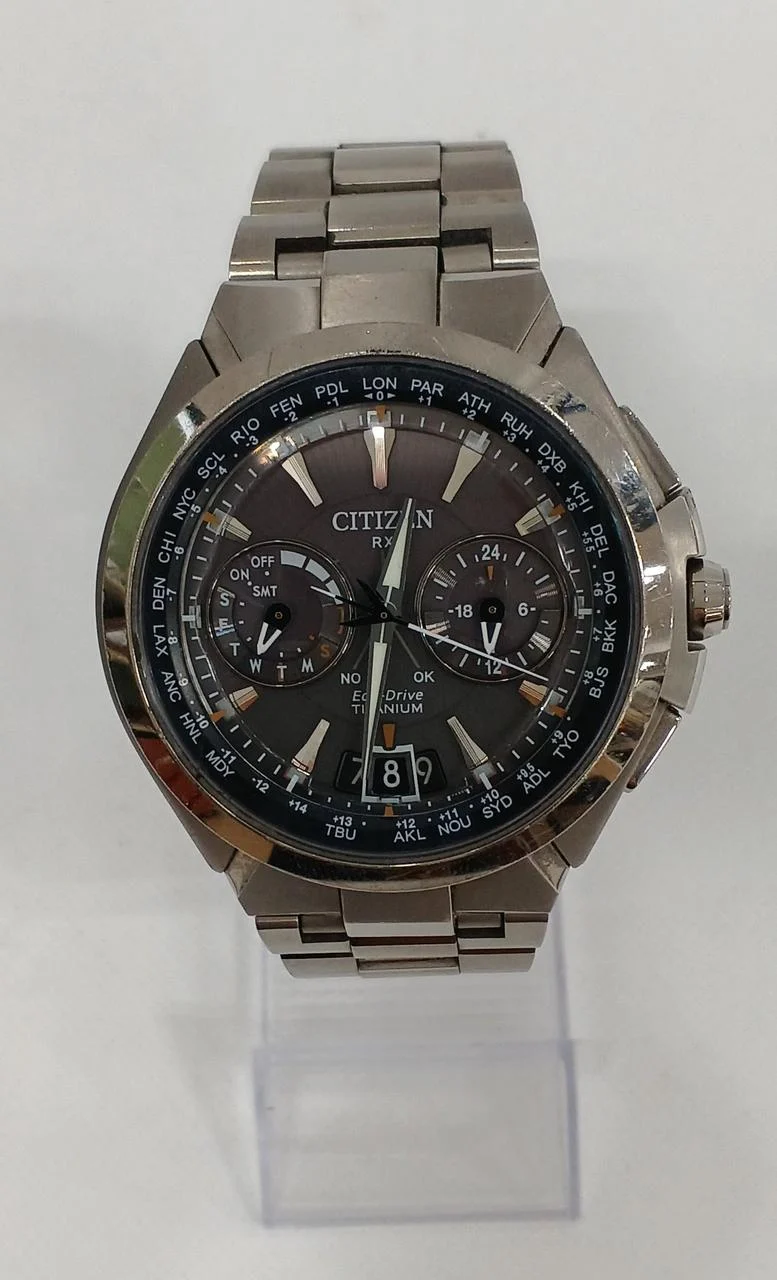 CITIZEN Solar-Funkarmbanduhr Eco-Drive C1080-56E H950-S094721 Silber
