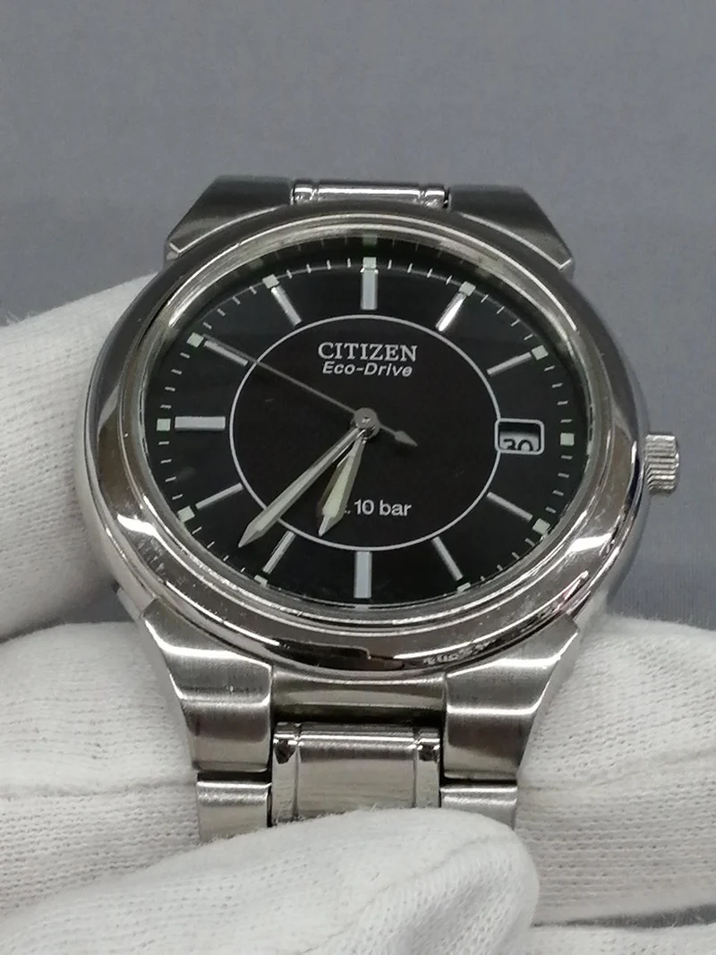 [SCHROTT] CITIZEN Quarz-Armbanduhr E111-S027161