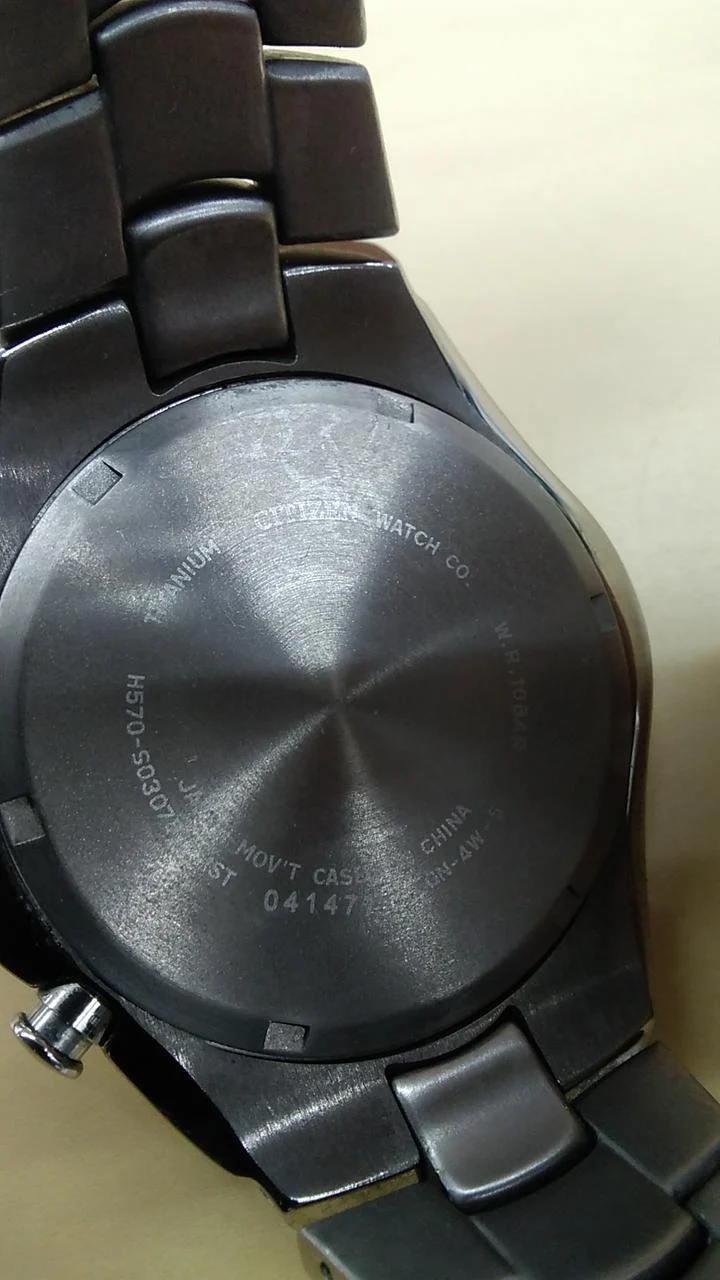 CITIZEN Solar-Chronograph Armbanduhr GN-4W-S