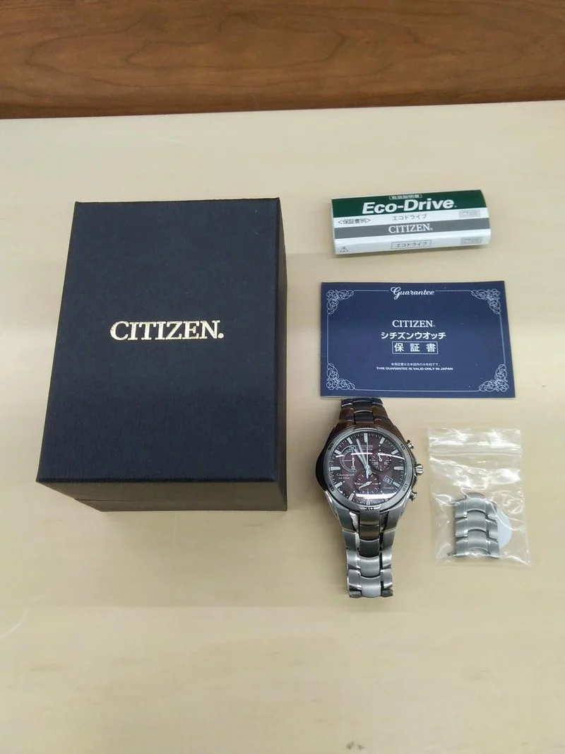 CITIZEN Solar-Chronograph Armbanduhr GN-4W-S
