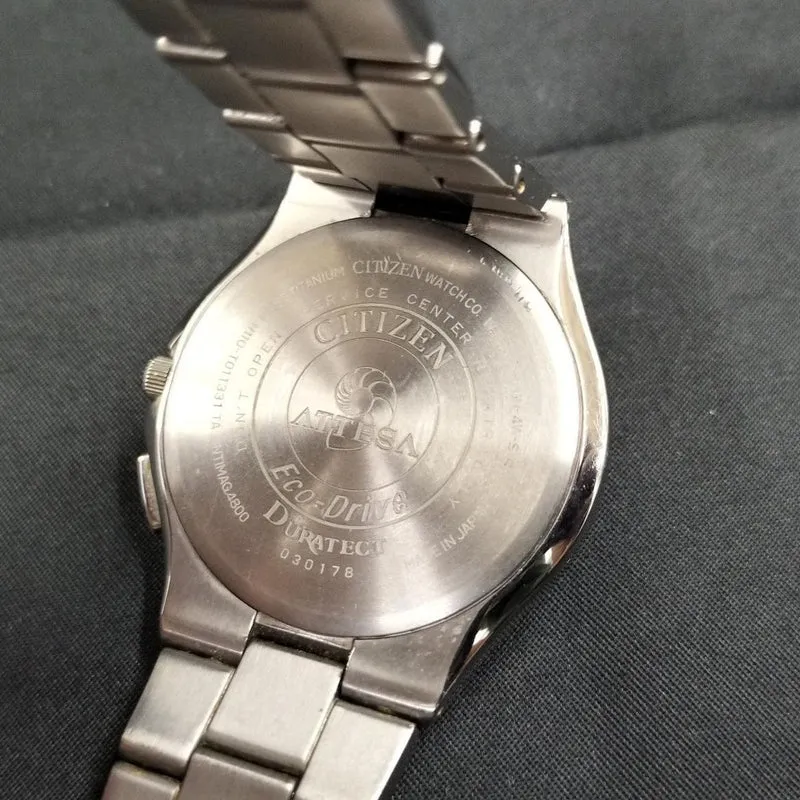 CITIZEN ATTESA ECO-DRIVE GN-4W-S