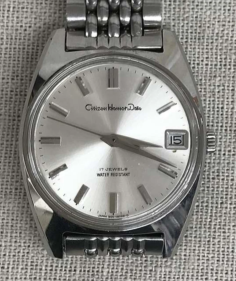 CITIZEN HOMER DATE Handaufzugs-Armbanduhr 4-180674-K