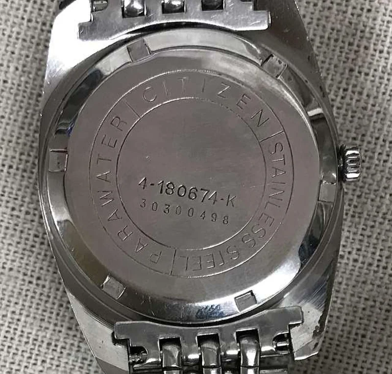 CITIZEN HOMER DATE Handaufzugs-Armbanduhr 4-180674-K