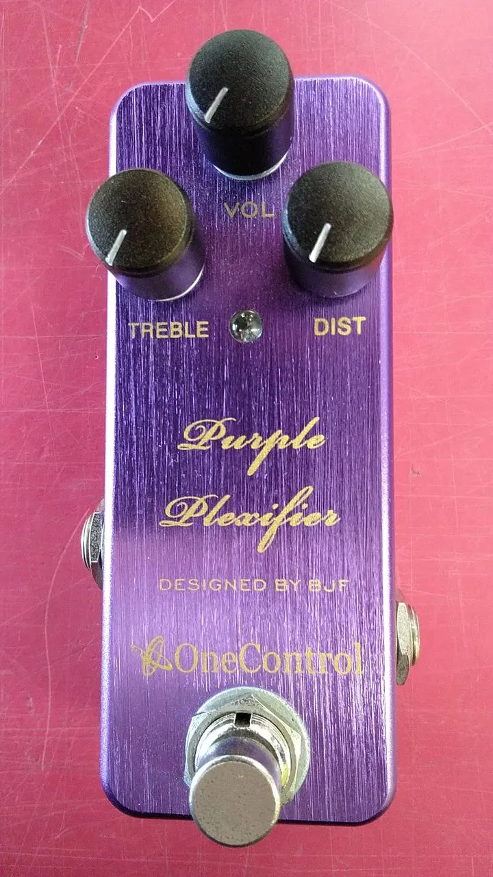 ONE CONTROL Overdrive/Distortion PURPLE PLEXIFIER