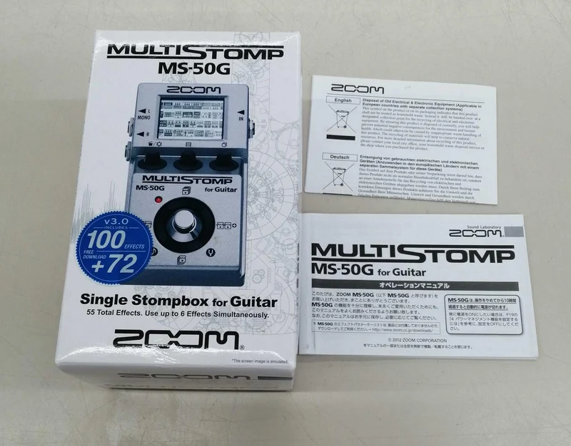 ZOOM Multi-Effektpedal MS-50G