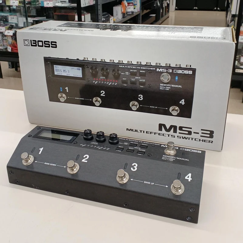 BOSS Multi-Effekt-Switcher MS-3