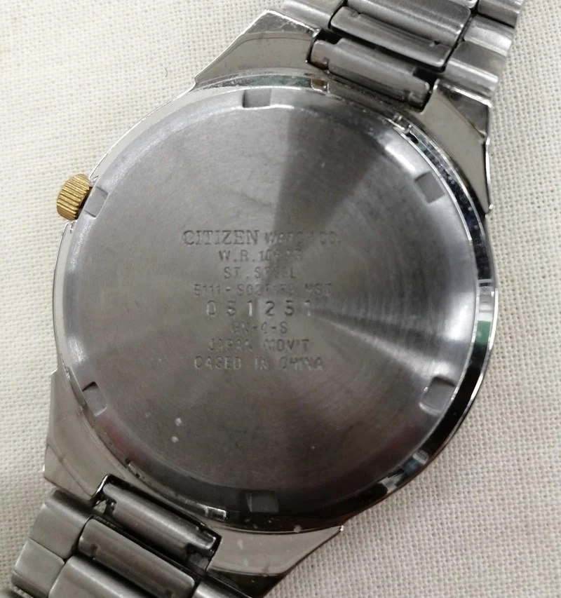 CITIZEN Eco-Drive Armbanduhr GN-4-S