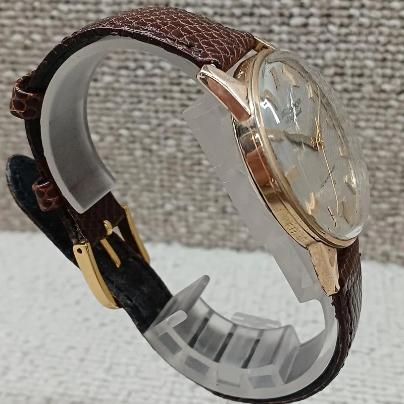 SEIKO Handaufzugsuhr J14100E CROWN SPECIAL Gold SD Zifferblatt