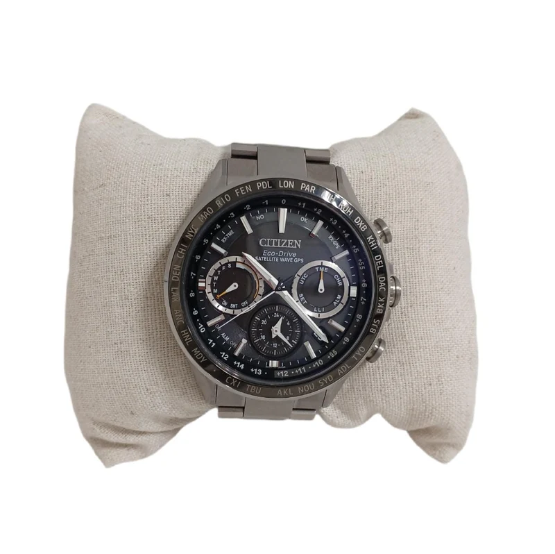 CITIZEN Atessa Satellite Wave GPS SIL Color CC4015-51E