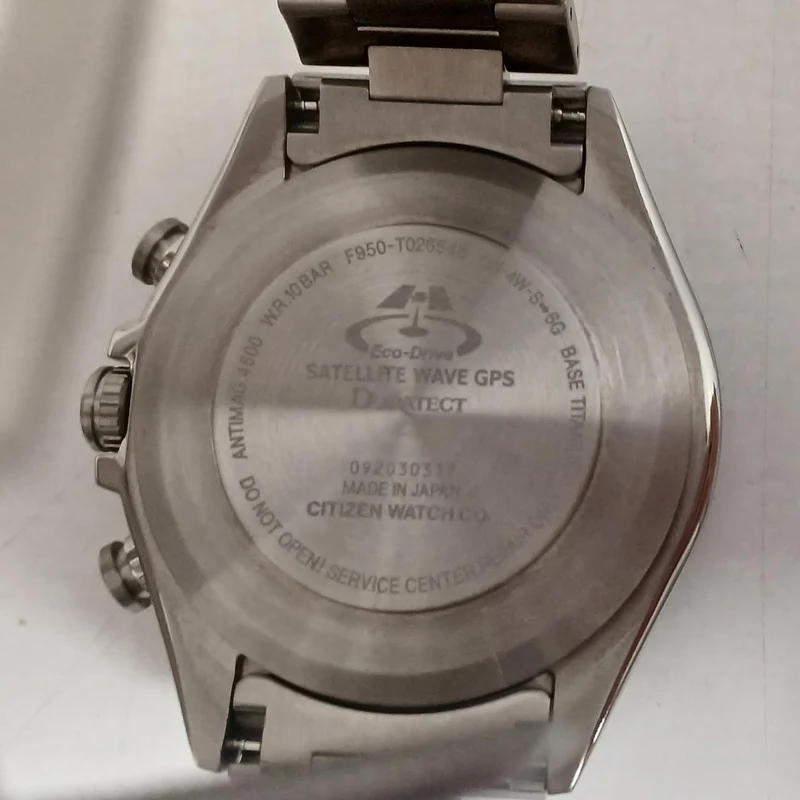 CITIZEN Atessa Satellite Wave GPS SIL Color CC4015-51E