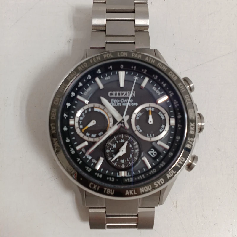 CITIZEN Atessa Satellite Wave GPS SIL Color CC4015-51E