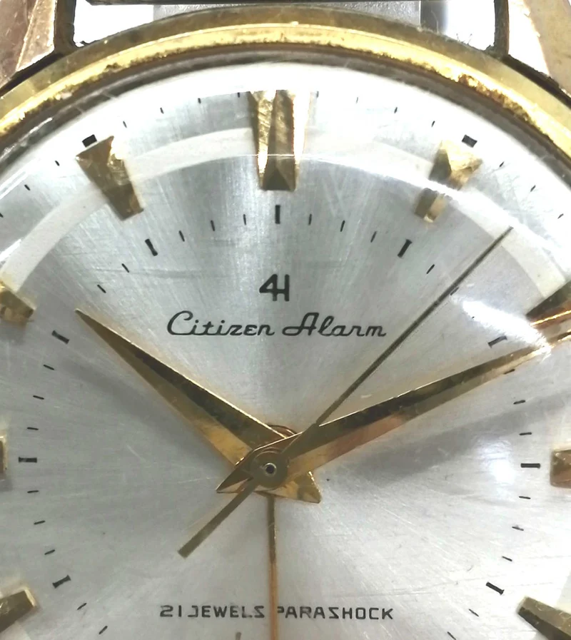 CITIZEN Citizen Alarm 4H Handaufzugsuhr mit vier Zeigern 515812