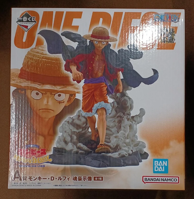BANDAI [Ungeöffnet] Preis A: Monkey D. Luffy Statue des wahren Geistes Preis A Preis: Monkey D. Luffy Statue des wahren Geistes