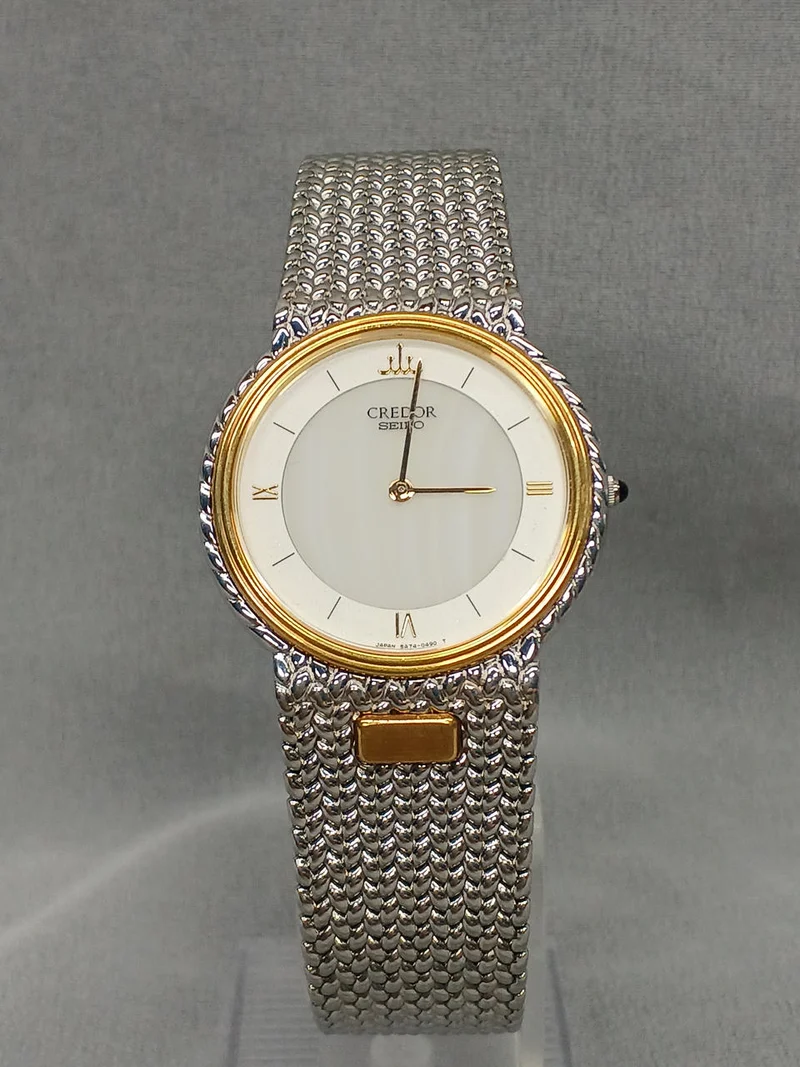 SEIKO Quartz 5A74-0240 18KT