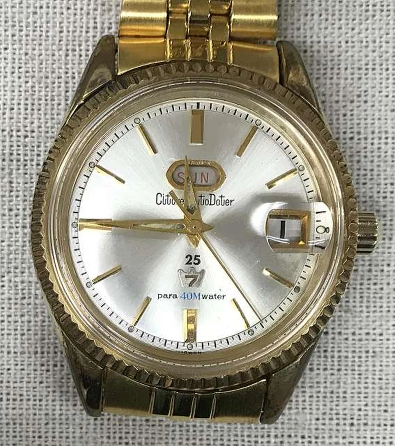 CITIZEN AUTO DATER SEVEN Automatik-Armbanduhr AW14701
