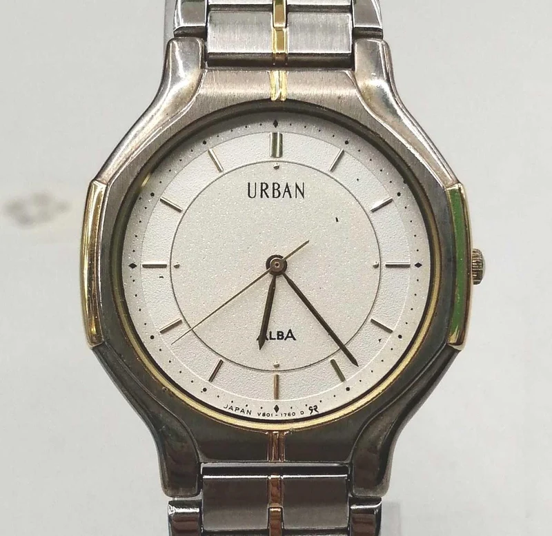 SEIKO ALBA Quarz-Analog-Armbanduhr V801-0480