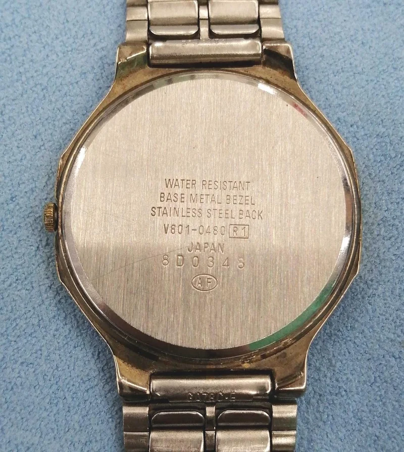 SEIKO ALBA Quarz-Analog-Armbanduhr V801-0480