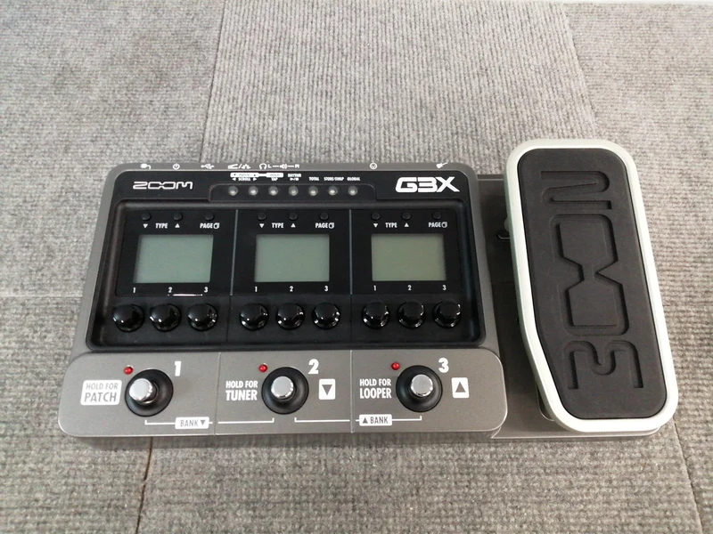 ZOOM Multi-Effektpedal G3X