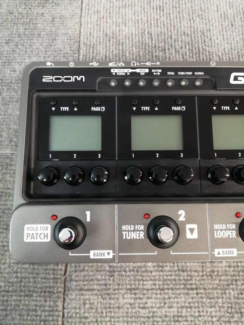 ZOOM Multi-Effektpedal G3X