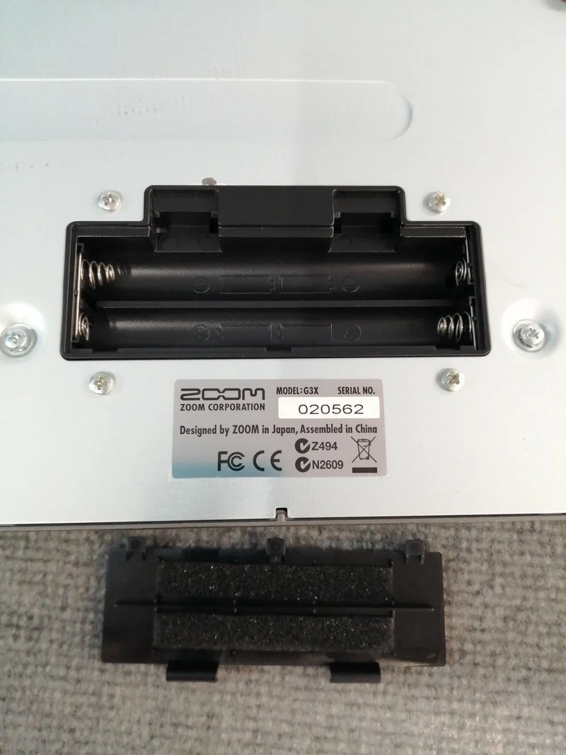 ZOOM Multi-Effektpedal G3X