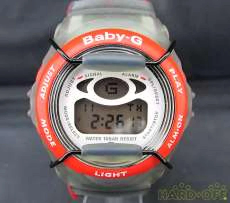 CASIO BABY-G X-TREME BG-390 (Rot×Schwarz)