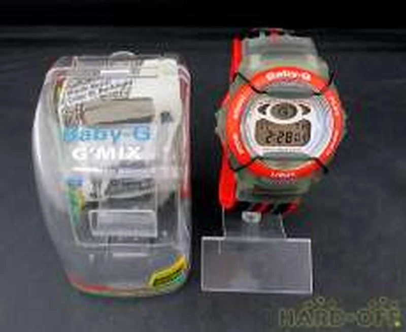 CASIO BABY-G X-TREME BG-390 (Rot×Schwarz)