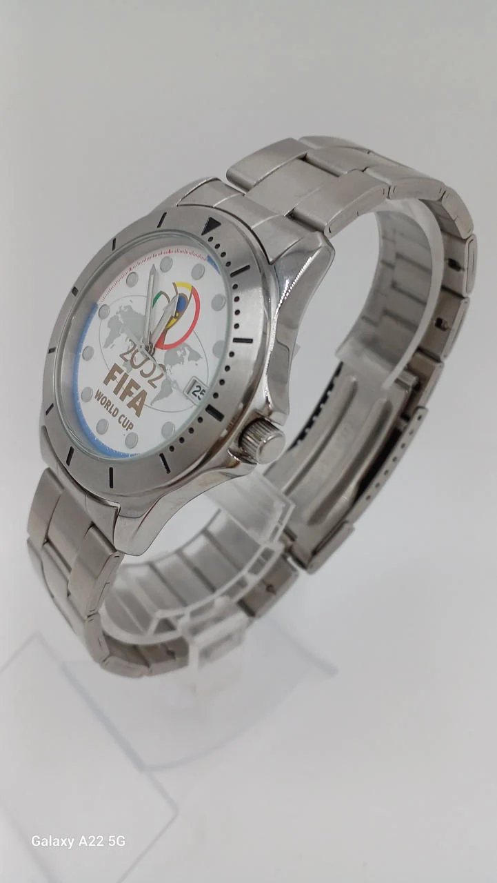 SEIKO 2002 FIFA WM-Gedenkarmbanduhr 7N42-0AH0