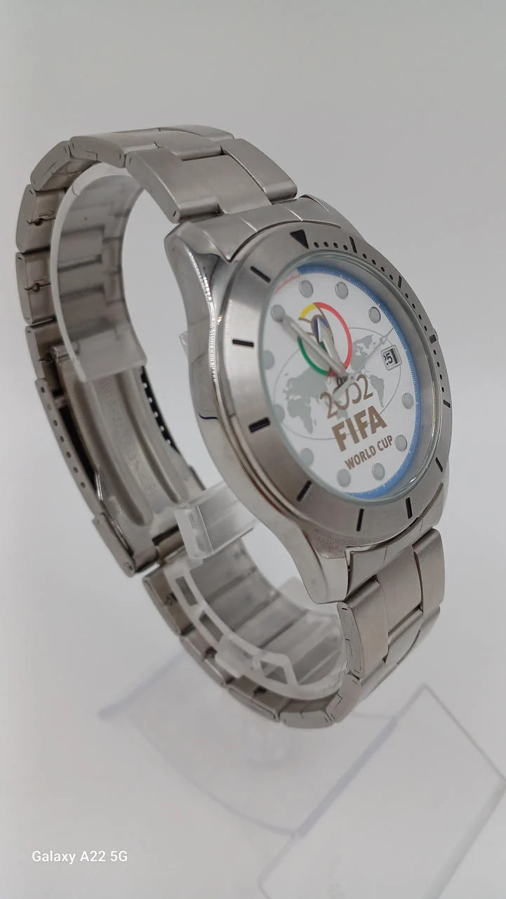 SEIKO 2002 FIFA WM-Gedenkarmbanduhr 7N42-0AH0