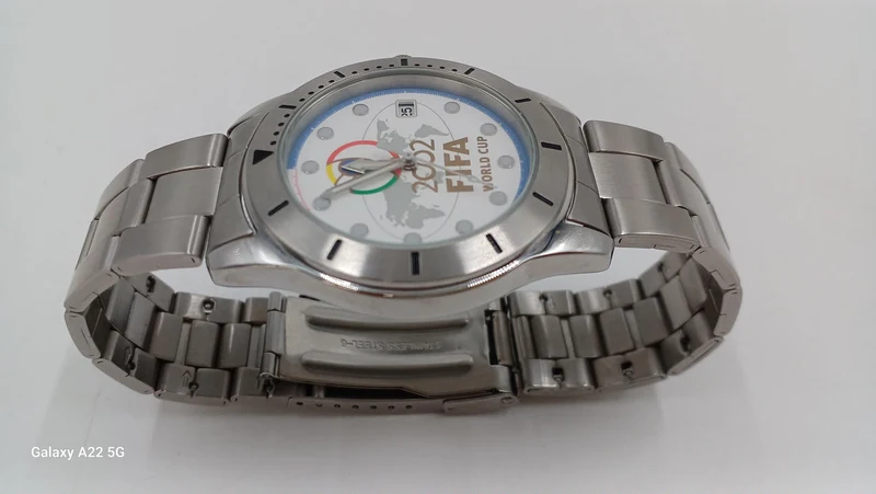 SEIKO 2002 FIFA WM-Gedenkarmbanduhr 7N42-0AH0