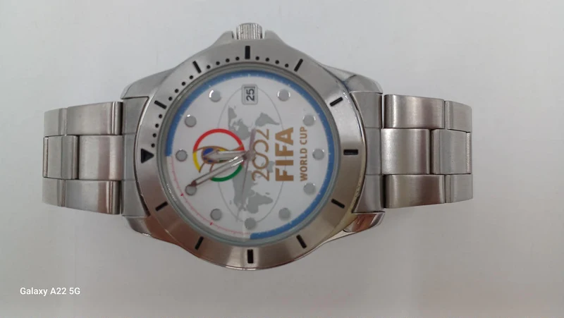 SEIKO 2002 FIFA WM-Gedenkarmbanduhr 7N42-0AH0