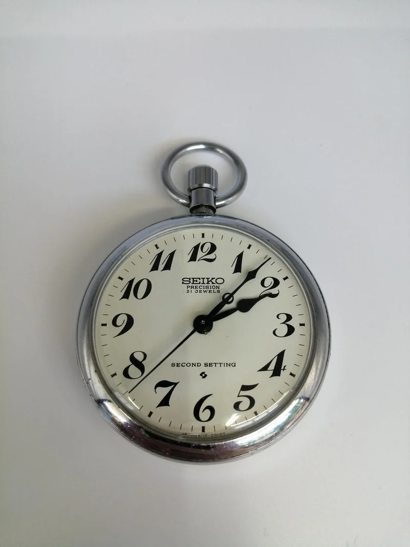 [SCHROTT] SEIKO Handaufzugs-Taschenuhr PRECISION