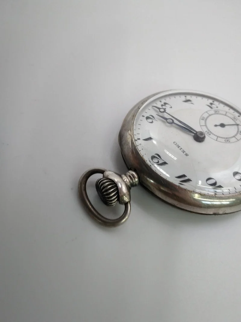 [SCHROTT] SEIKO Handaufzugs-Taschenuhr 0.900