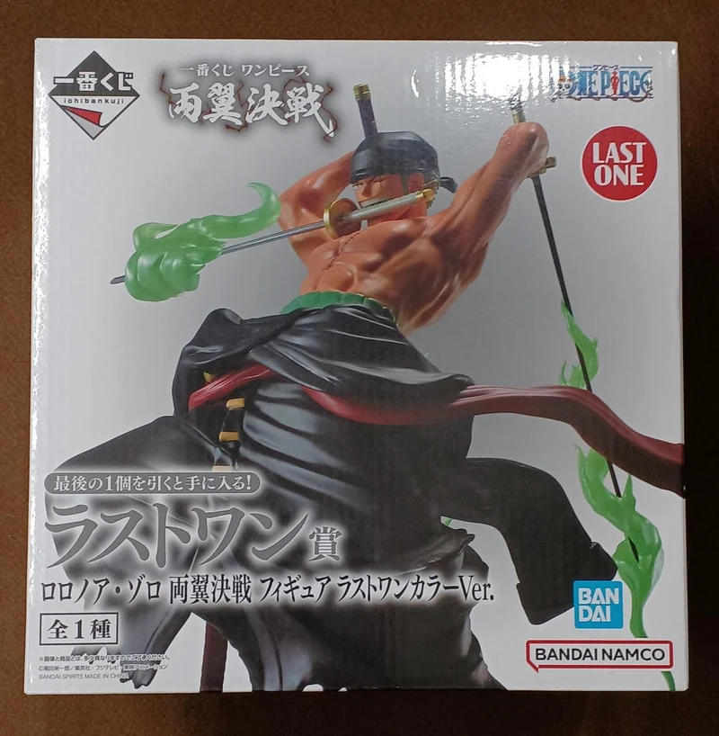 BANDAI [Ungeöffnet] Letzter Preis Roronoa Zoro Linke und Rechte Flügel Kampf Letzter Preis Roronoa Zoro Linke und Rechte Flügel Kampf
