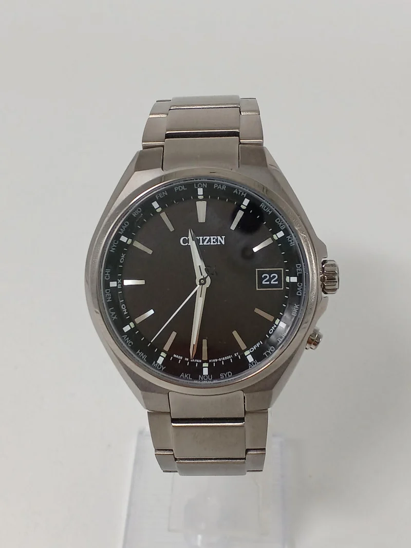 CITIZEN Atessa Eco-Drive Funkgesteuerte Armbanduhr CB1120-50E