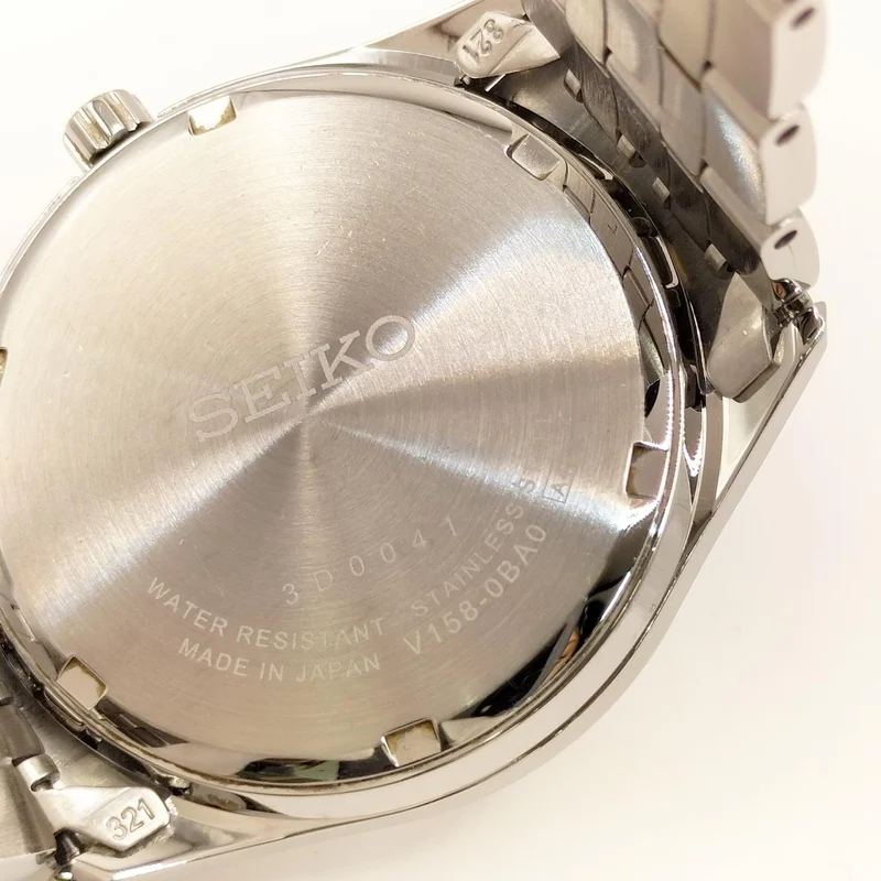 SEIKO Herren-Solararmbanduhr V158-0BA0