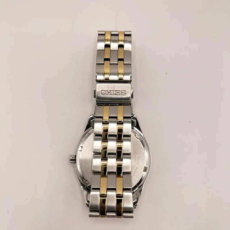 SEIKO Herren-Solararmbanduhr V158-0BA0