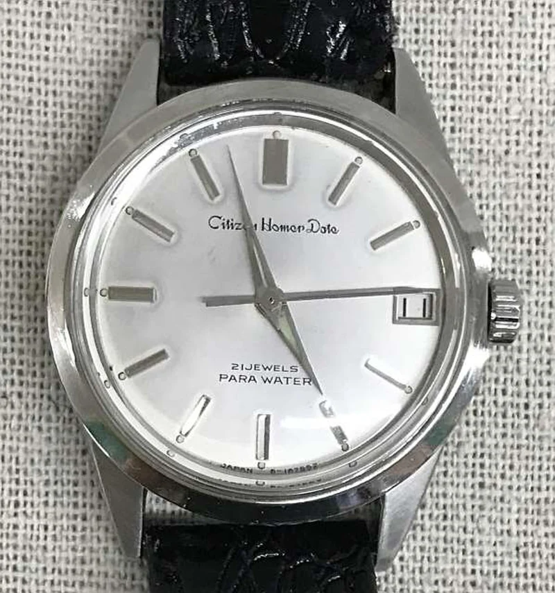 CITIZEN HOMER DATE Handaufzugs-Armbanduhr 4-180411 63-1019