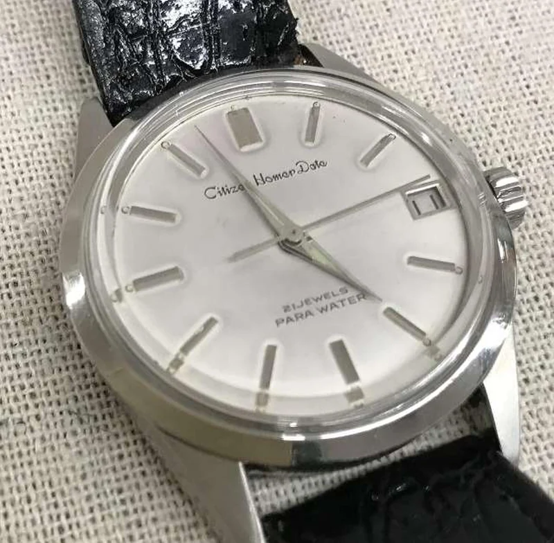 CITIZEN HOMER DATE Handaufzugs-Armbanduhr 4-180411 63-1019