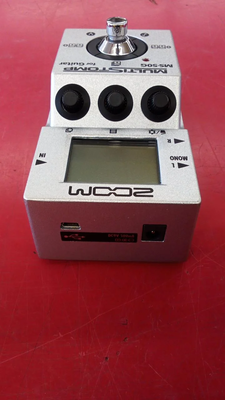 ZOOM MultiStomp Multi-Effektpedal MS-50G