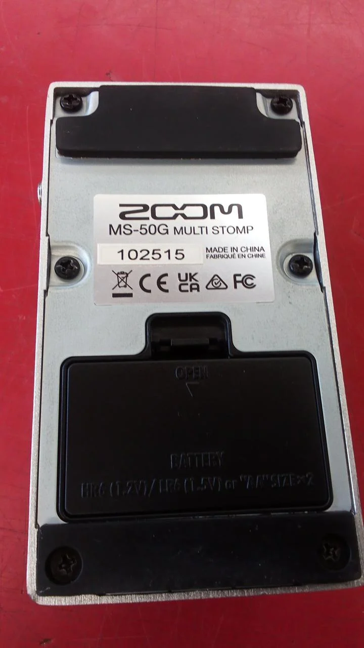 ZOOM MultiStomp Multi-Effektpedal MS-50G