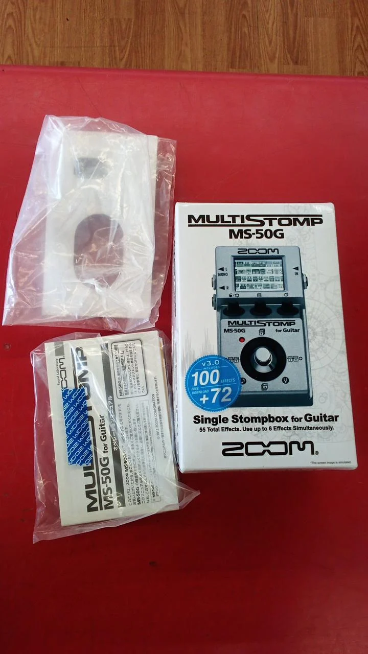 ZOOM MultiStomp Multi-Effektpedal MS-50G