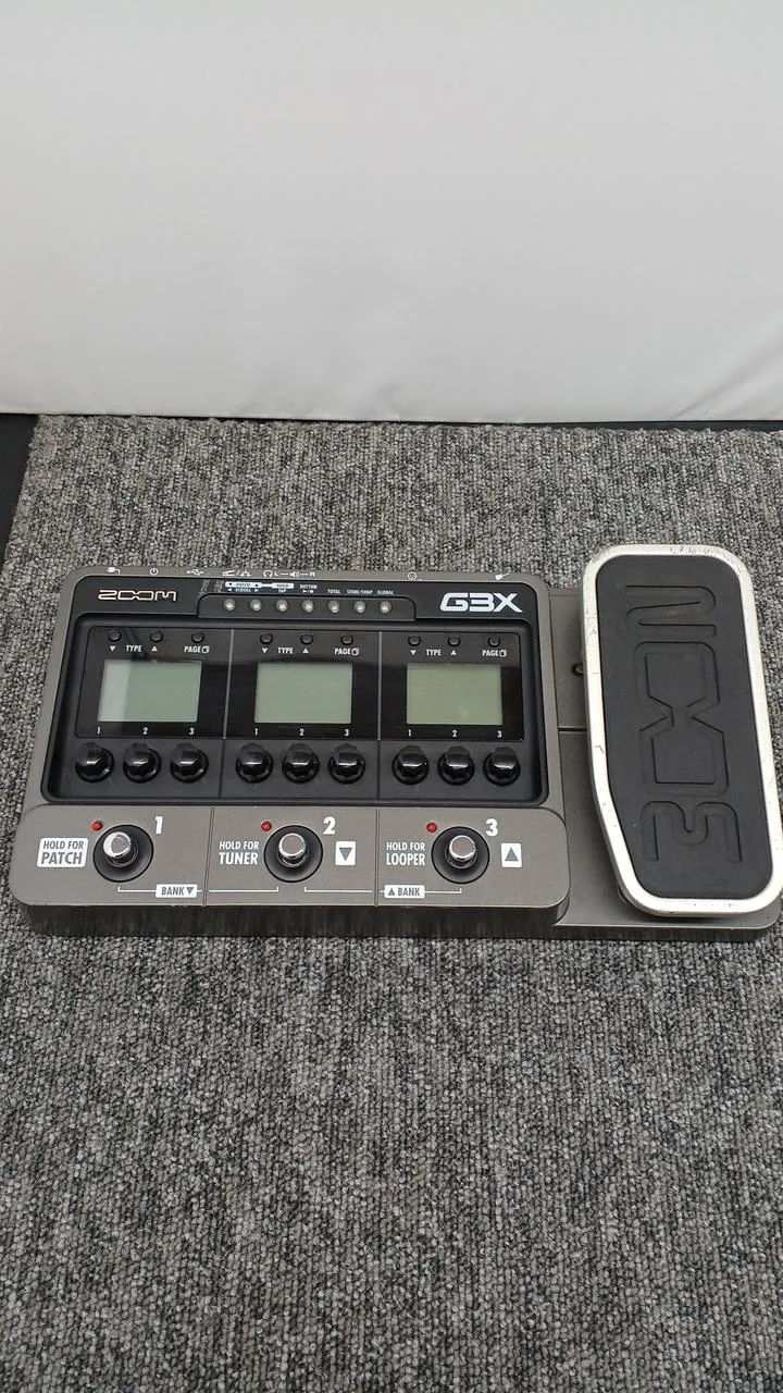 ZOOM Multi-Effektpedal G3X