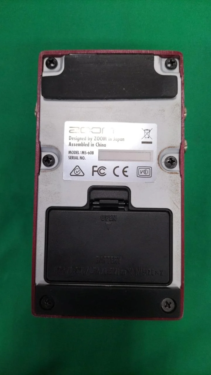 ZOOM Multi-Effektpedal MS-60B